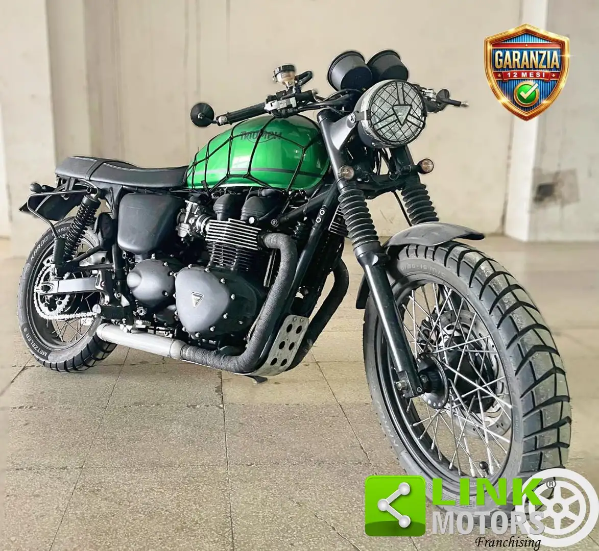 Triumph Scrambler 900 12 mesi di garanzia inclusa Verde - 1