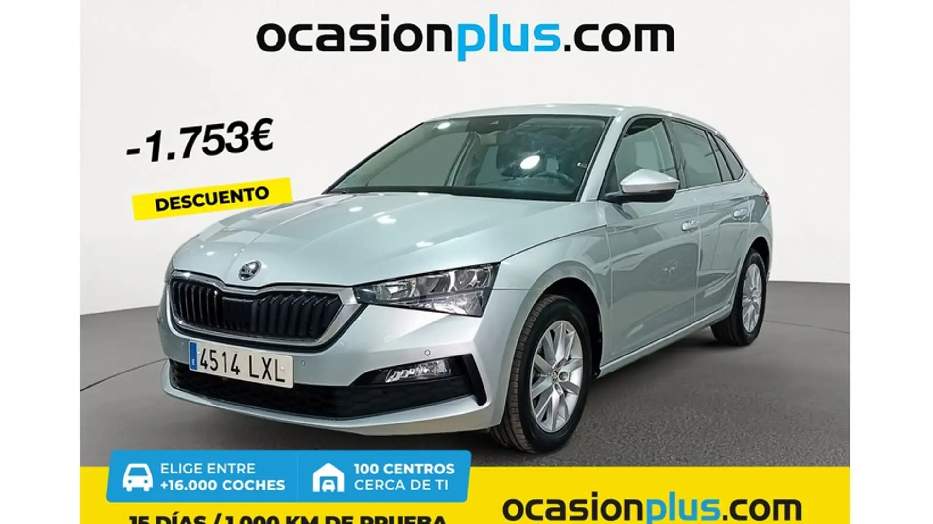 Skoda Scala 1.5 TSI Emotion 110kW Plateado - 1