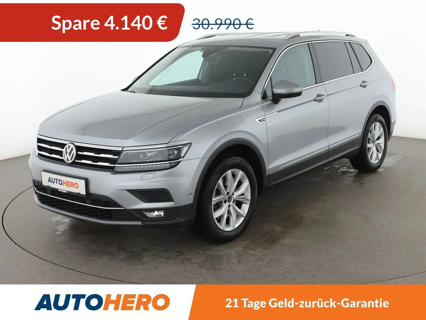Volkswagen Tiguan Allspace 2.0 TSI Highline 4Motion Aut.*NAVI*ACC*CAM*AHK* Grau - 1