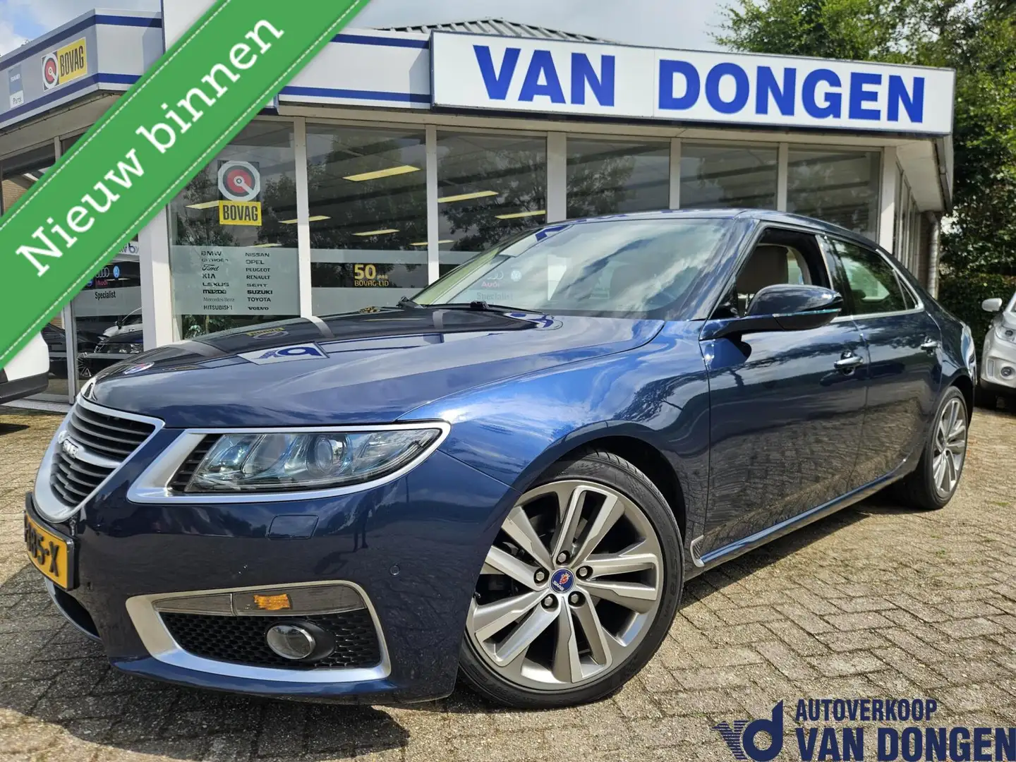 Saab 9-5 2.0T Aero Exklusiv Automaat | MY11 / 97.000 KM! | Albastru - 1
