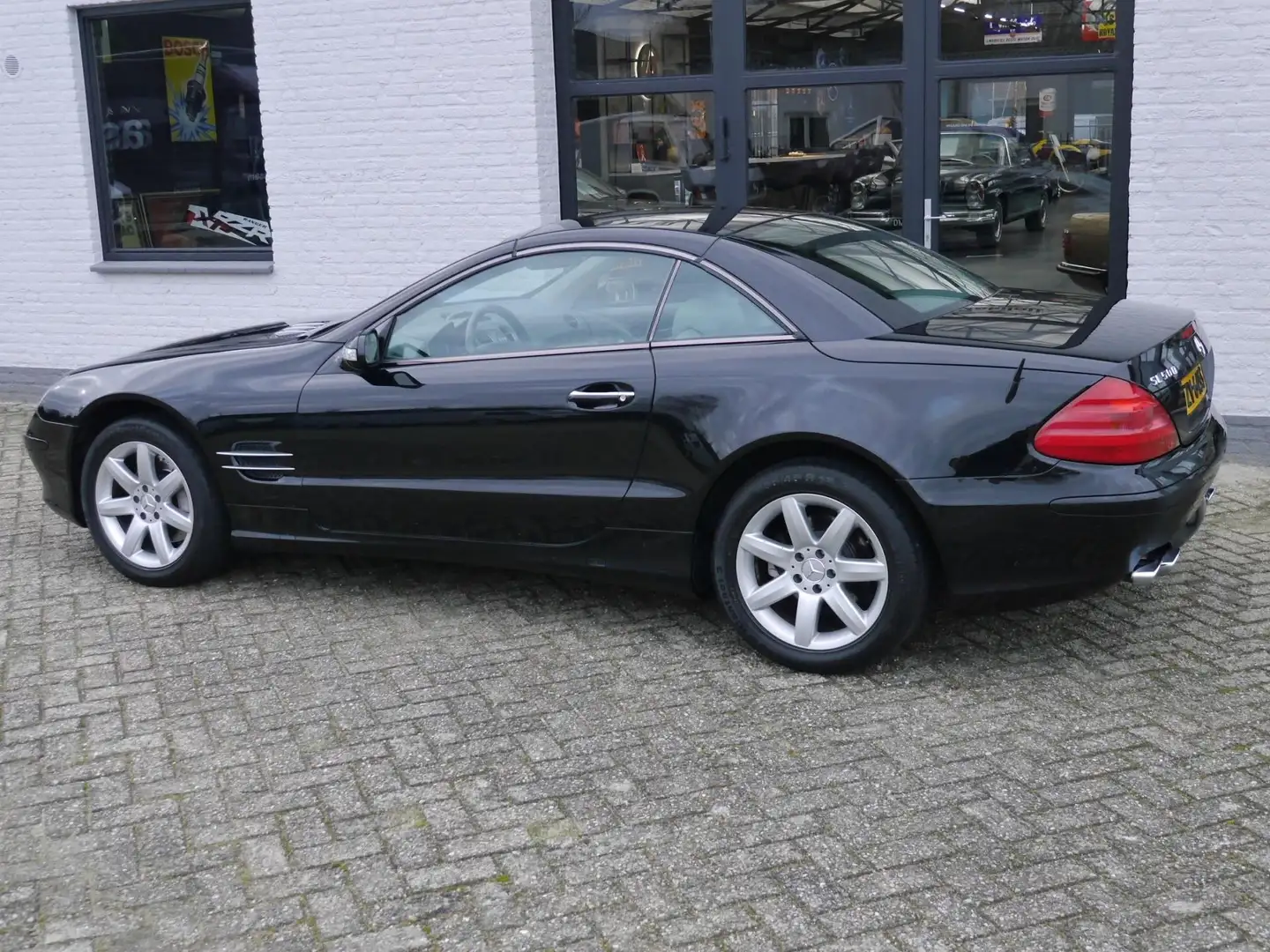 Mercedes-Benz SL 500 Xenon Verwarmde Memory Stoelen Super Staat Zwart - 2