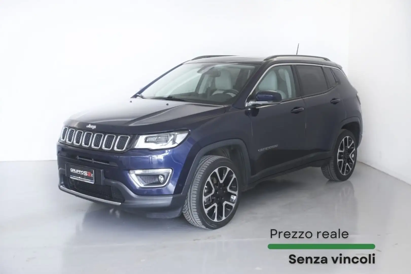 Jeep Compass 1.4 MultiAir 170 CV aut. 4WD Limited Tetto Panor. Blu/Azzurro - 1