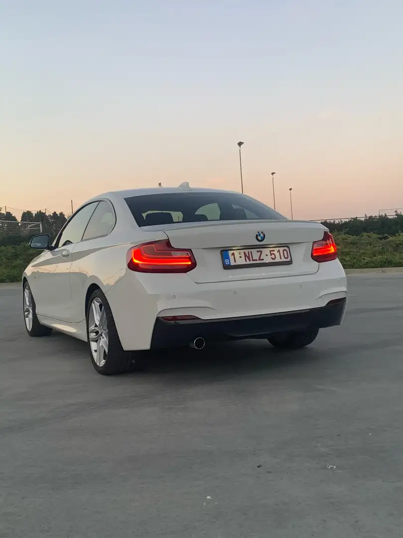 BMW 218 218i Coupe M Sport Wit - 2