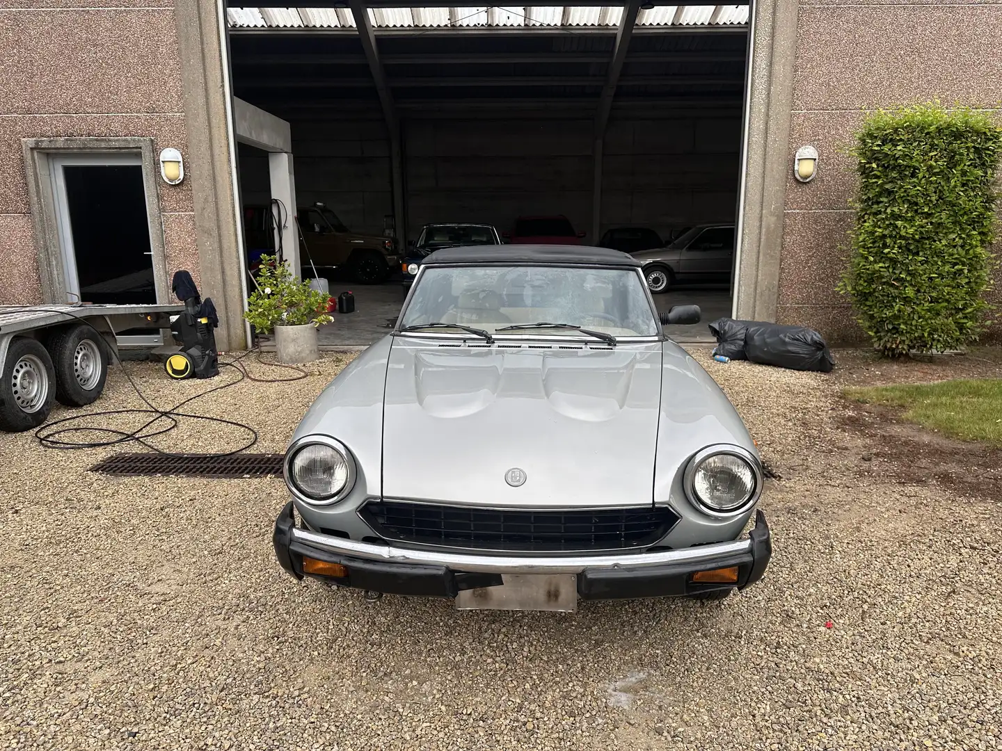 Fiat 124 Spider Europa Version Pininfarina Argent - 2