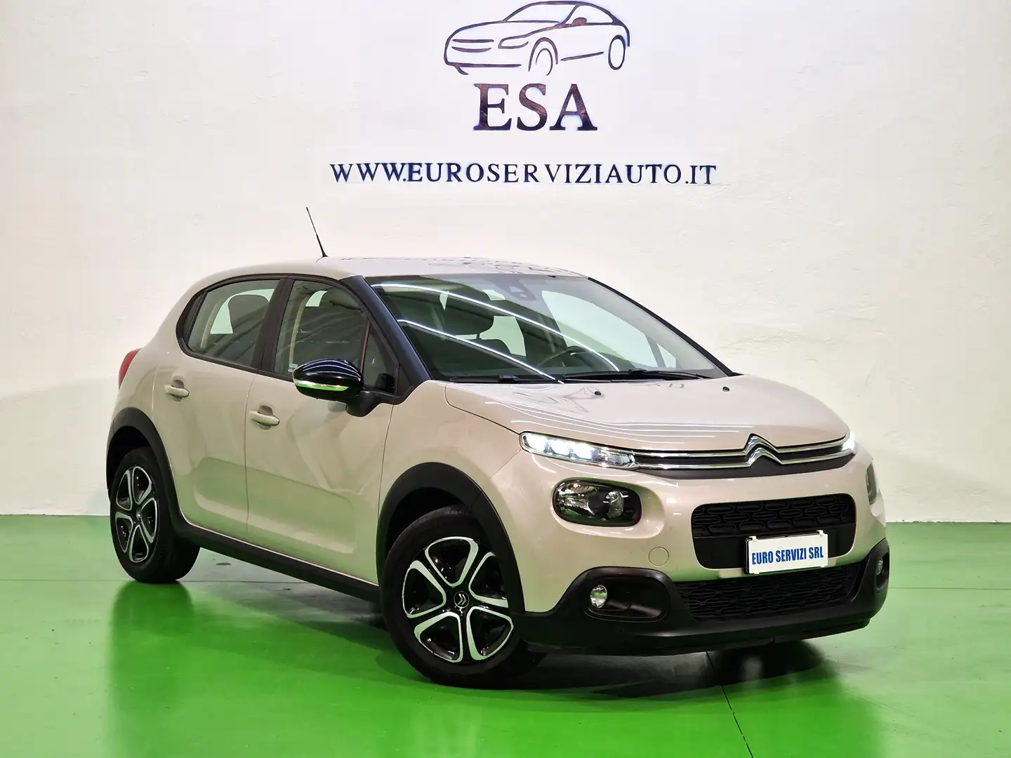 Citroen C3 C3 III  1.5 bluehdi Feel s Beige - 1