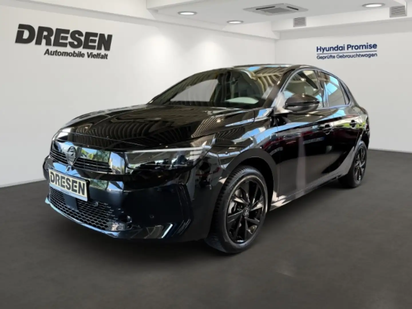 Opel Corsa EU6e F 1.2 Turbo GS+Lenkradheizung+Sitzheizung+Nav Negro - 1