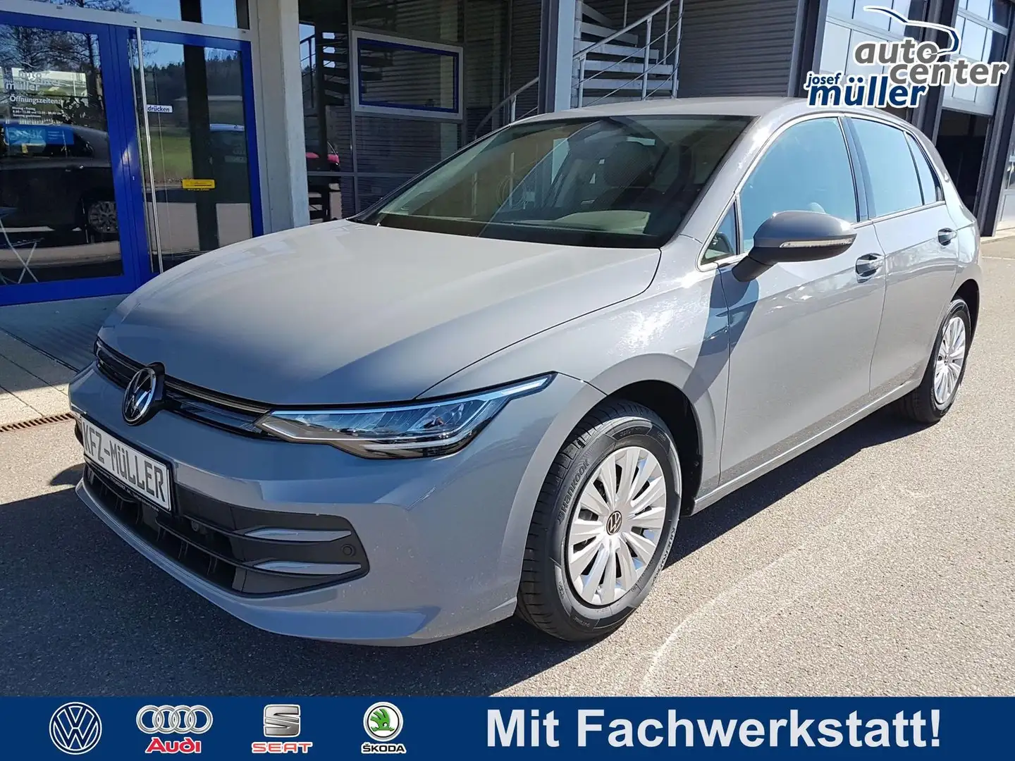 Volkswagen Golf Garantie 4 Jahre" Tempo.+ACC" LED" PDC v... Grau - 1