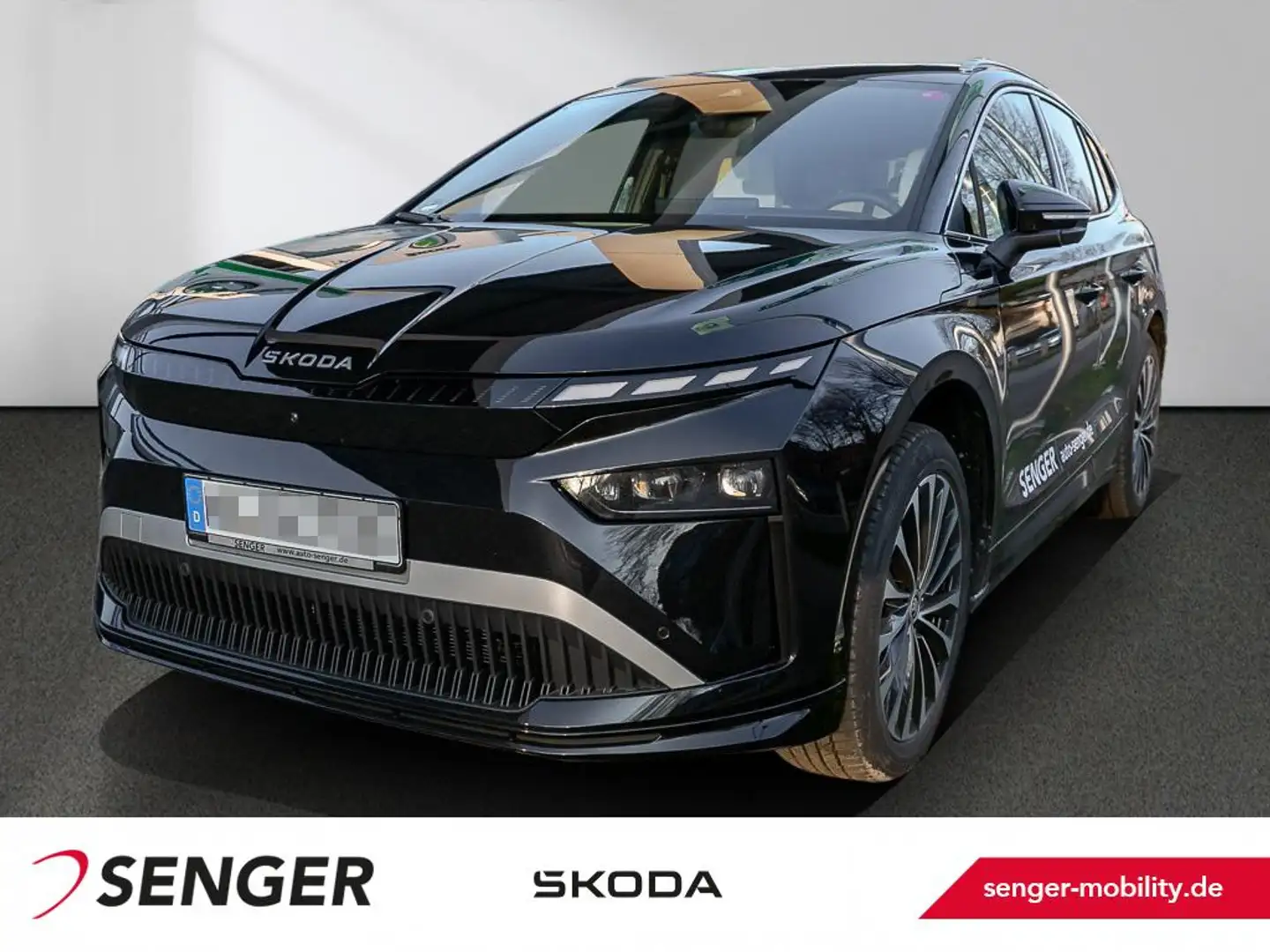 Skoda Enyaq 85 x L&K Leder Matrix Navi Memory Panorama Schwarz - 1