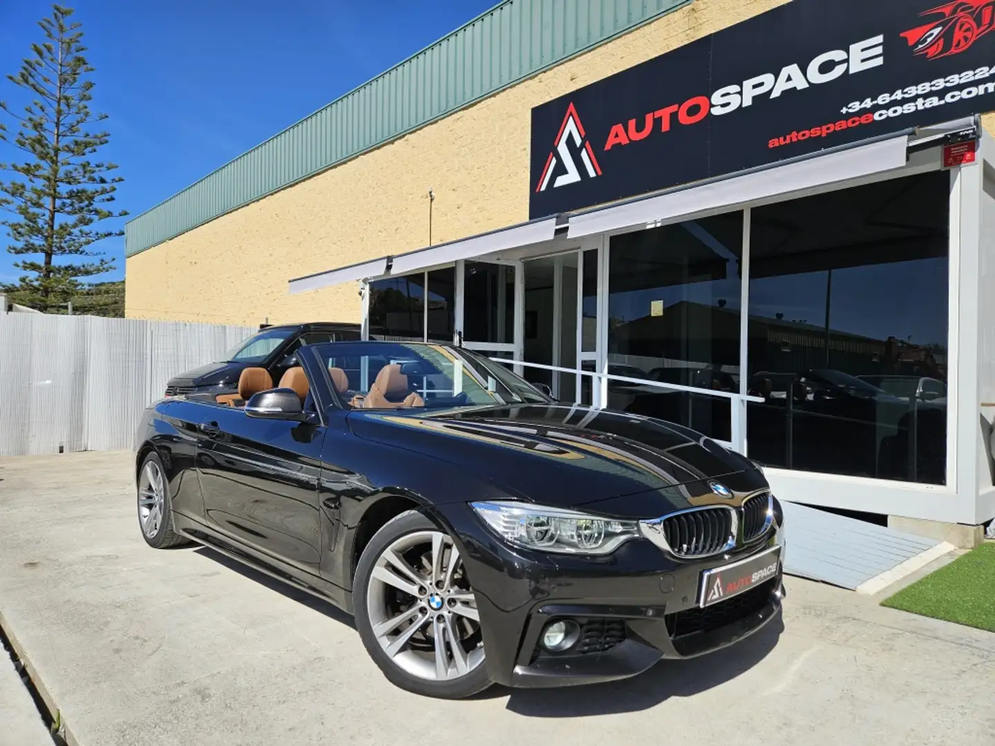 BMW 430 430dA Cabrio Sport Noir - 1