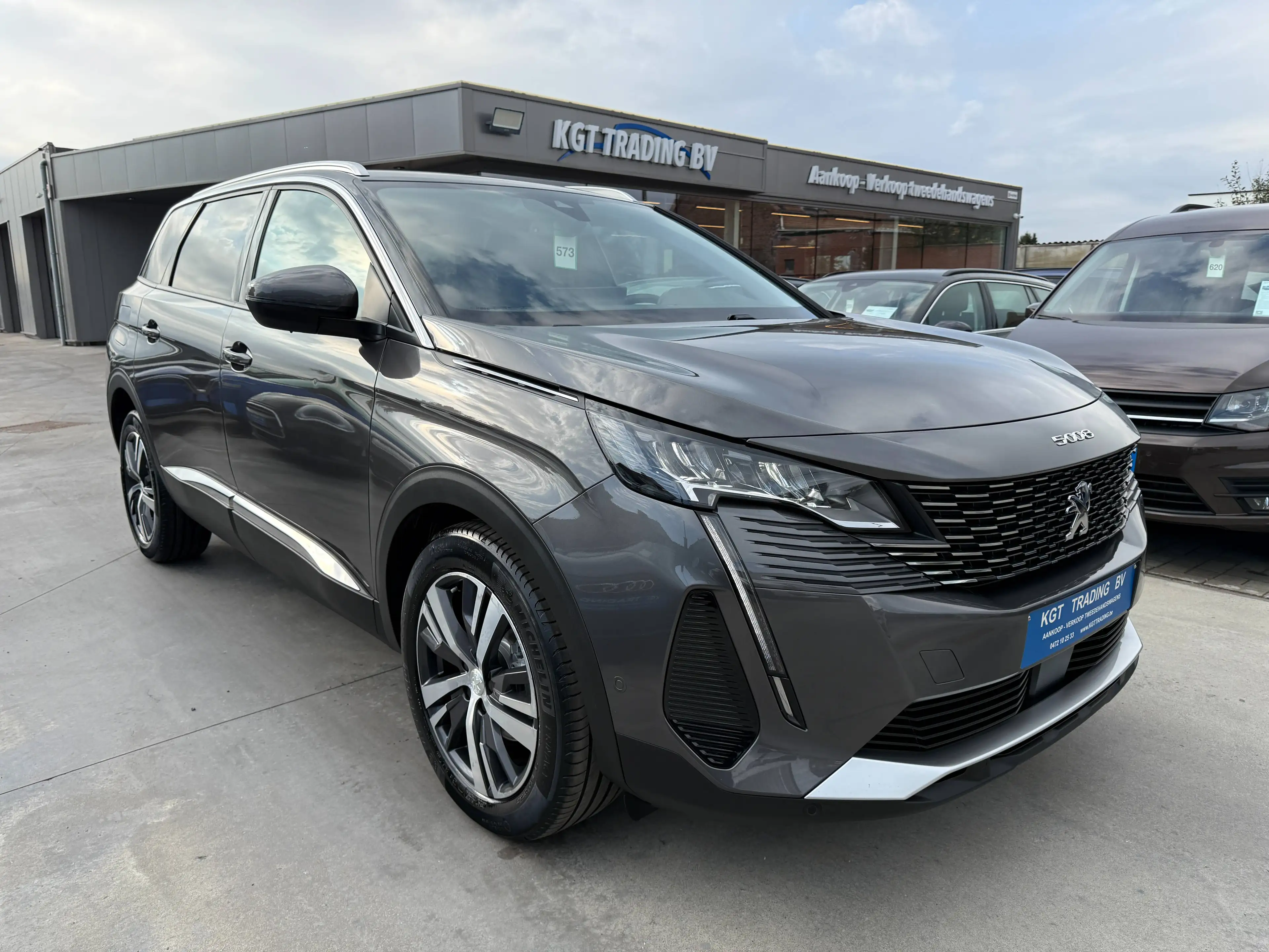 Peugeot 5008 1.5 BLUEHDI 130PK 7 ZETELS NAVIGATIE LEDER CAMERA DODE HOEK CARPLAY FULL LED — photo 3
