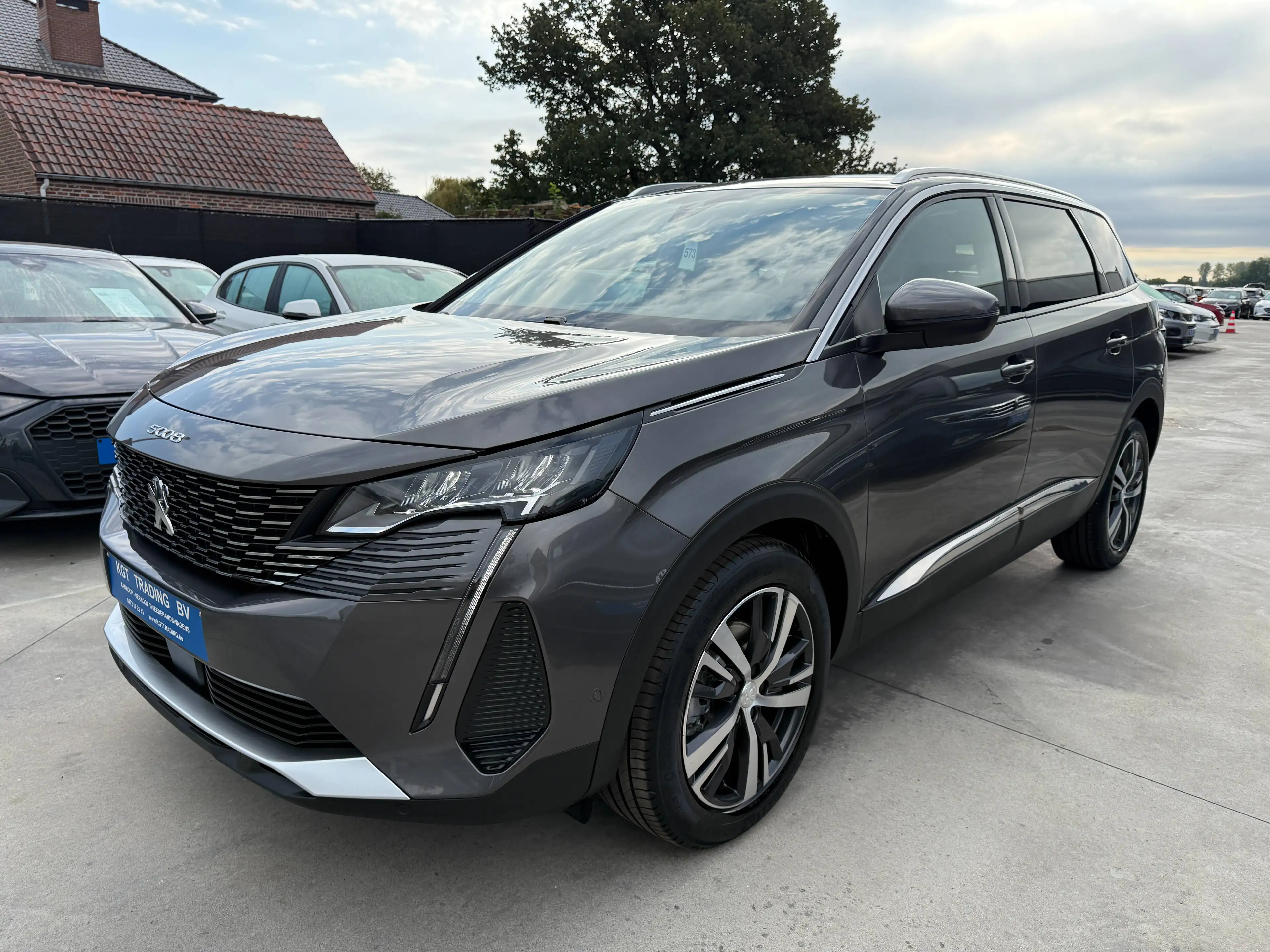 Peugeot 5008 1.5 BLUEHDI 130PK 7 ZETELS NAVIGATIE LEDER CAMERA DODE HOEK CARPLAY FULL LED — photo 9