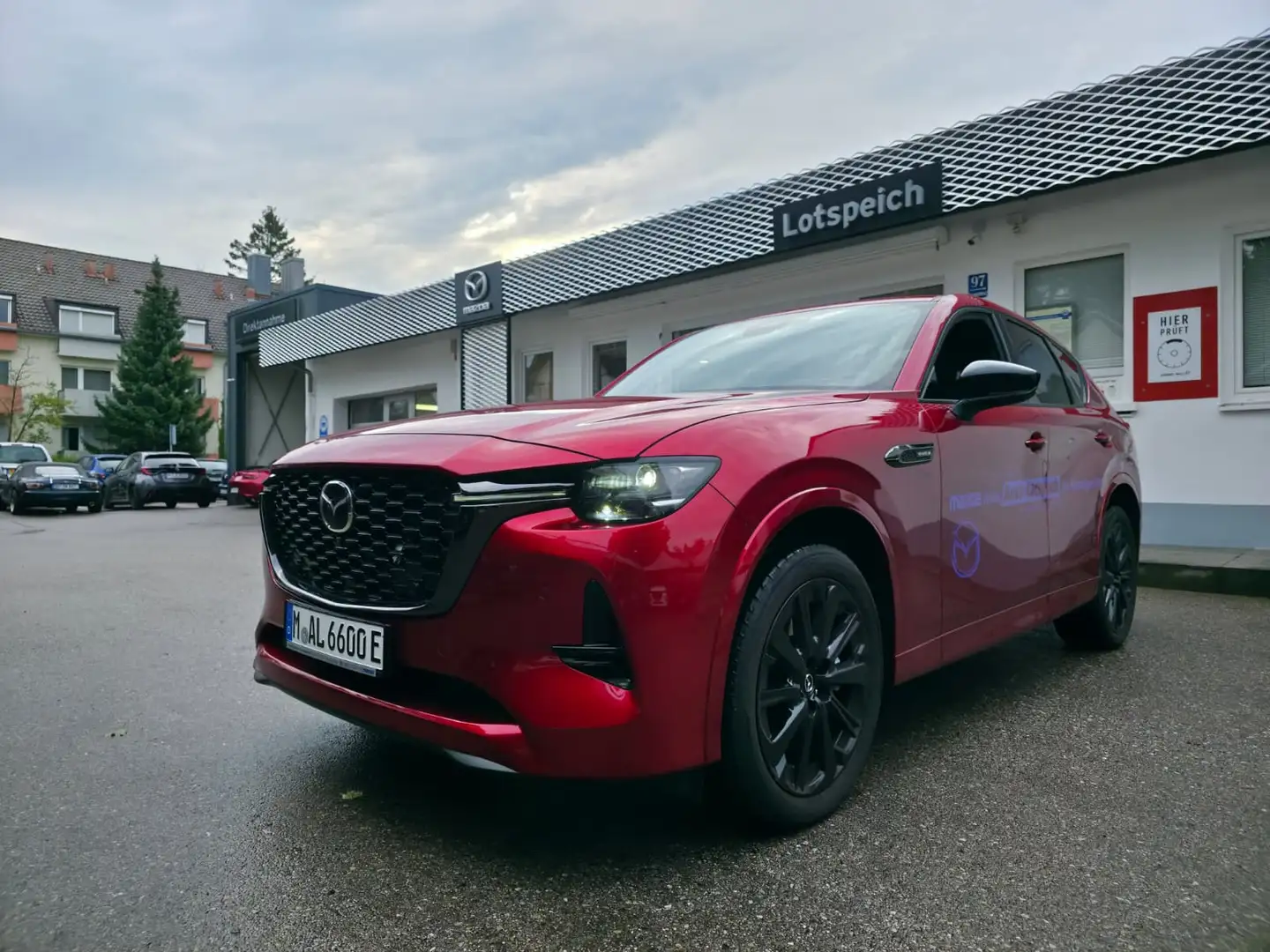 Mazda CX-60 2.5L e-SKYACTIV PHEV 327ps 360°Kamera, Bose-Sound, Rot - 2