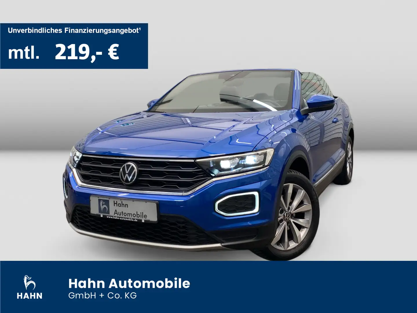 Volkswagen T-Roc 1.5 TSI Style LED Klima PDC Blau - 1