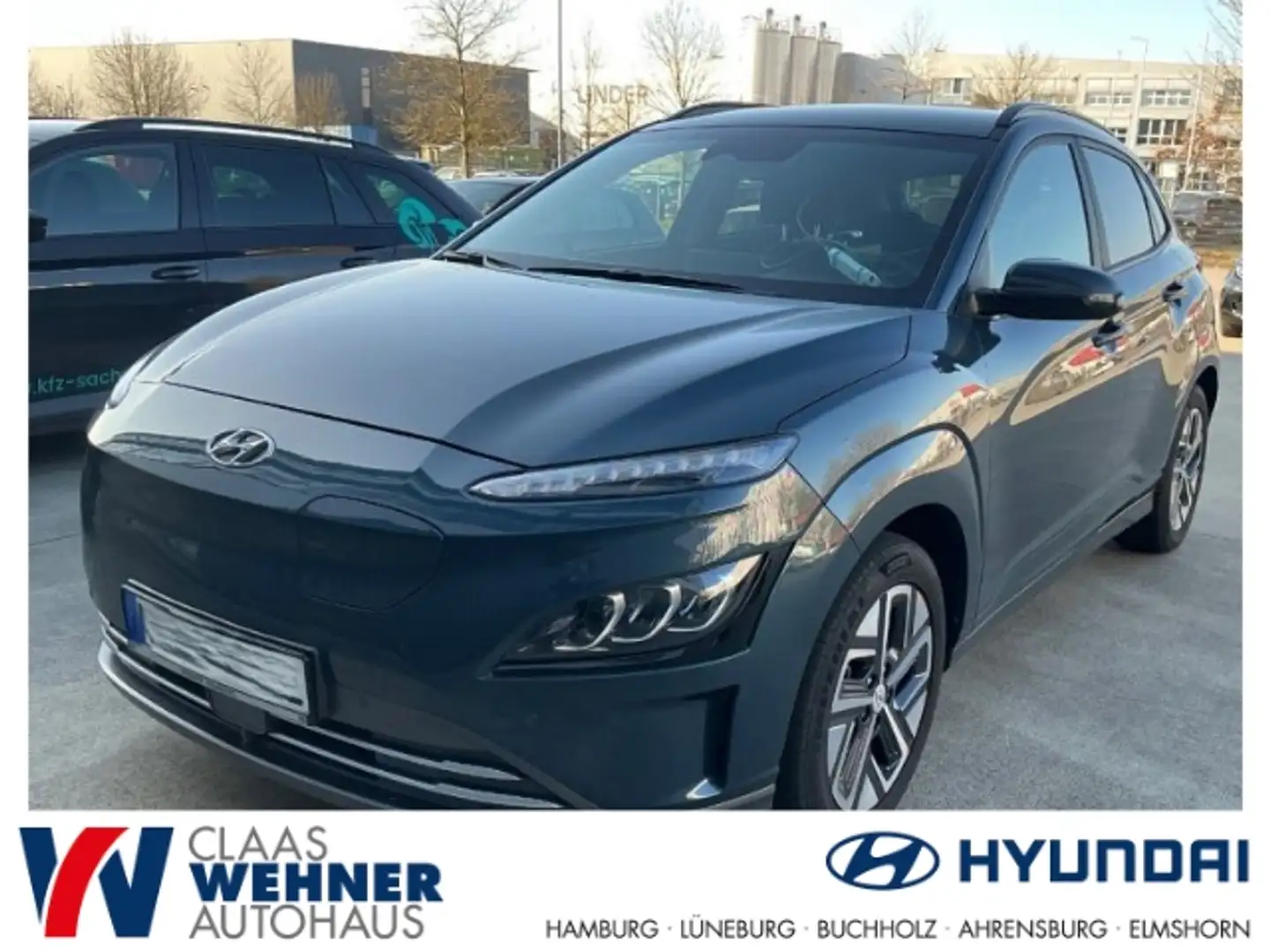 Hyundai KONA Trend 2WD Navigations-Paket Mineraleffekt-Lackieru Blau - 1