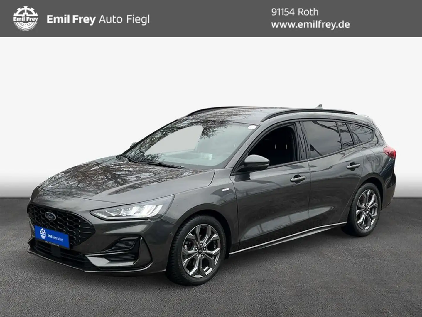 Ford Focus Turnier 1.0 EcoBoost Hybrid ST-LINE X Gris - 1