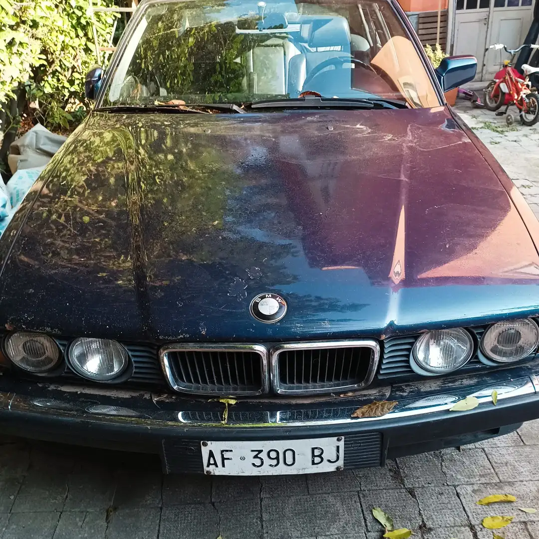 BMW 750 Serie 7 E32 750i c/abs cat. Blu/Azzurro - 1