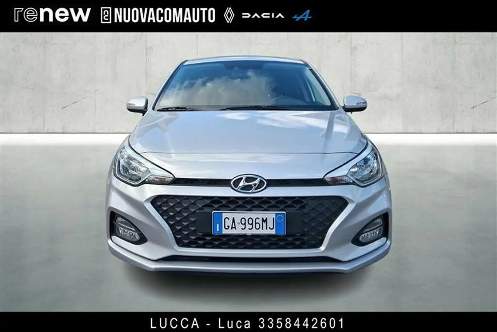 Hyundai i20 1.2 mpi Connectline 75cv 5p Argento - 2