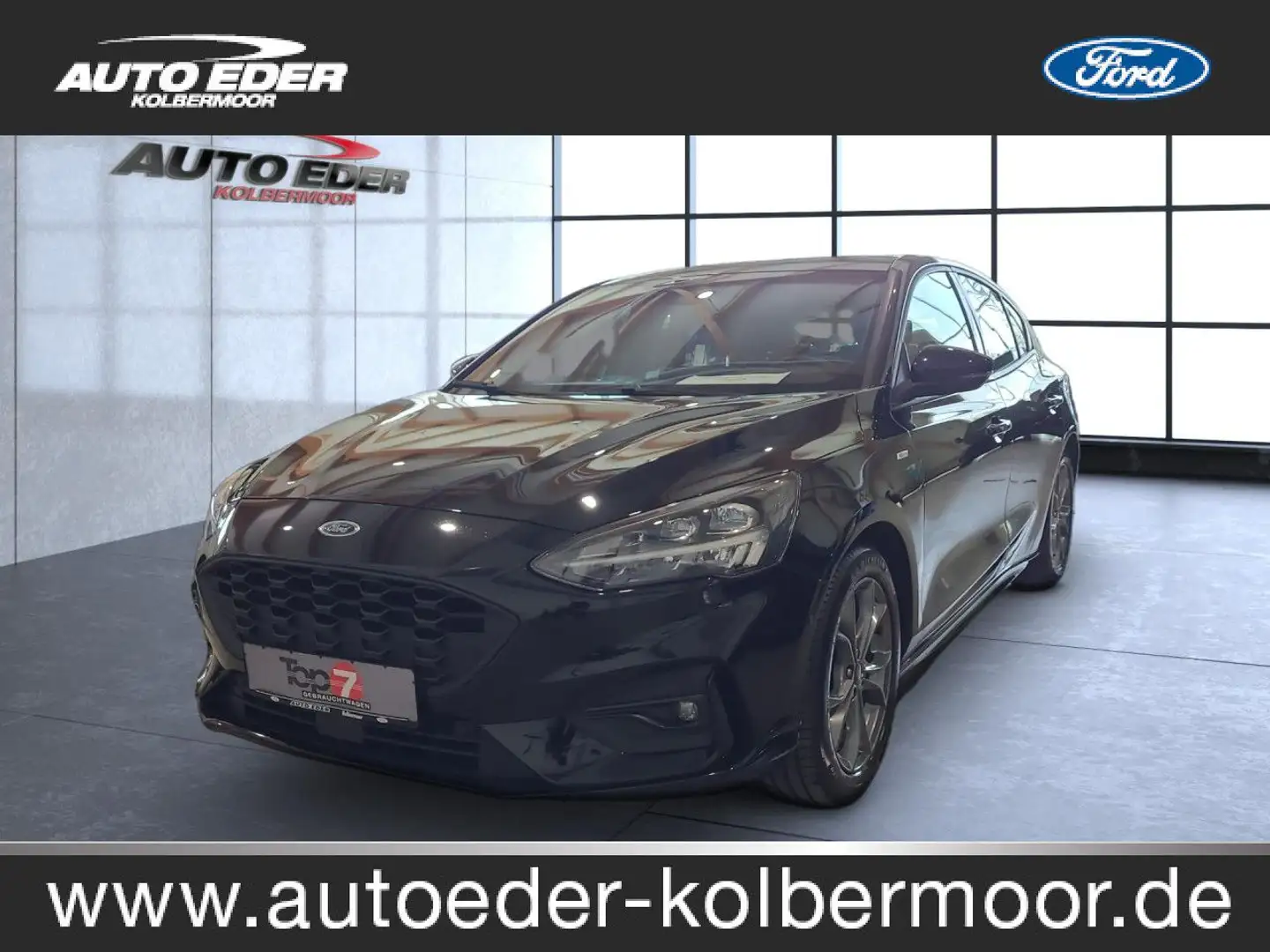Ford Focus ST-Line Sportpaket Bluetooth Navi LED Klima Schwarz - 1