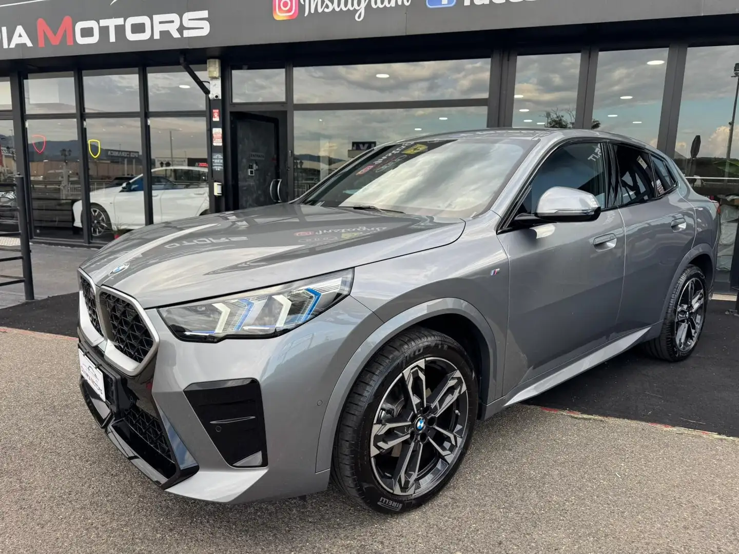 BMW X2 SDRIVE 18D M SPORT H&K KAMERA LASER Grigio - 1
