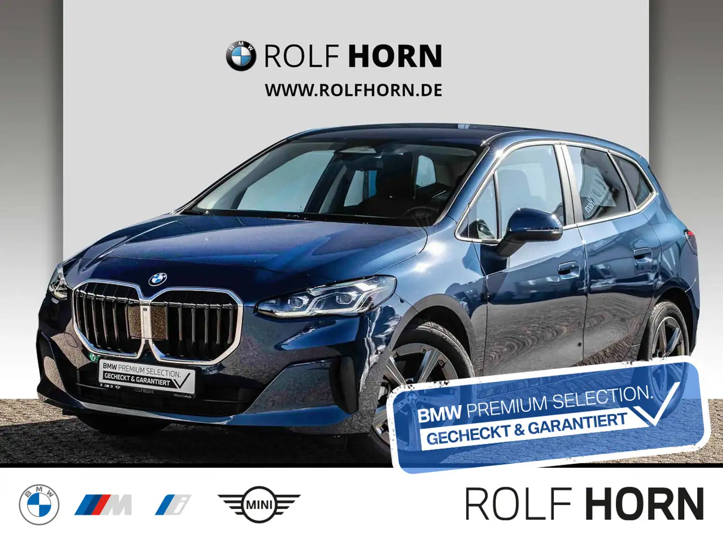 BMW 216 i Active Tourer Navi RfKamera adLED Sitzhzg. Bleu - 1