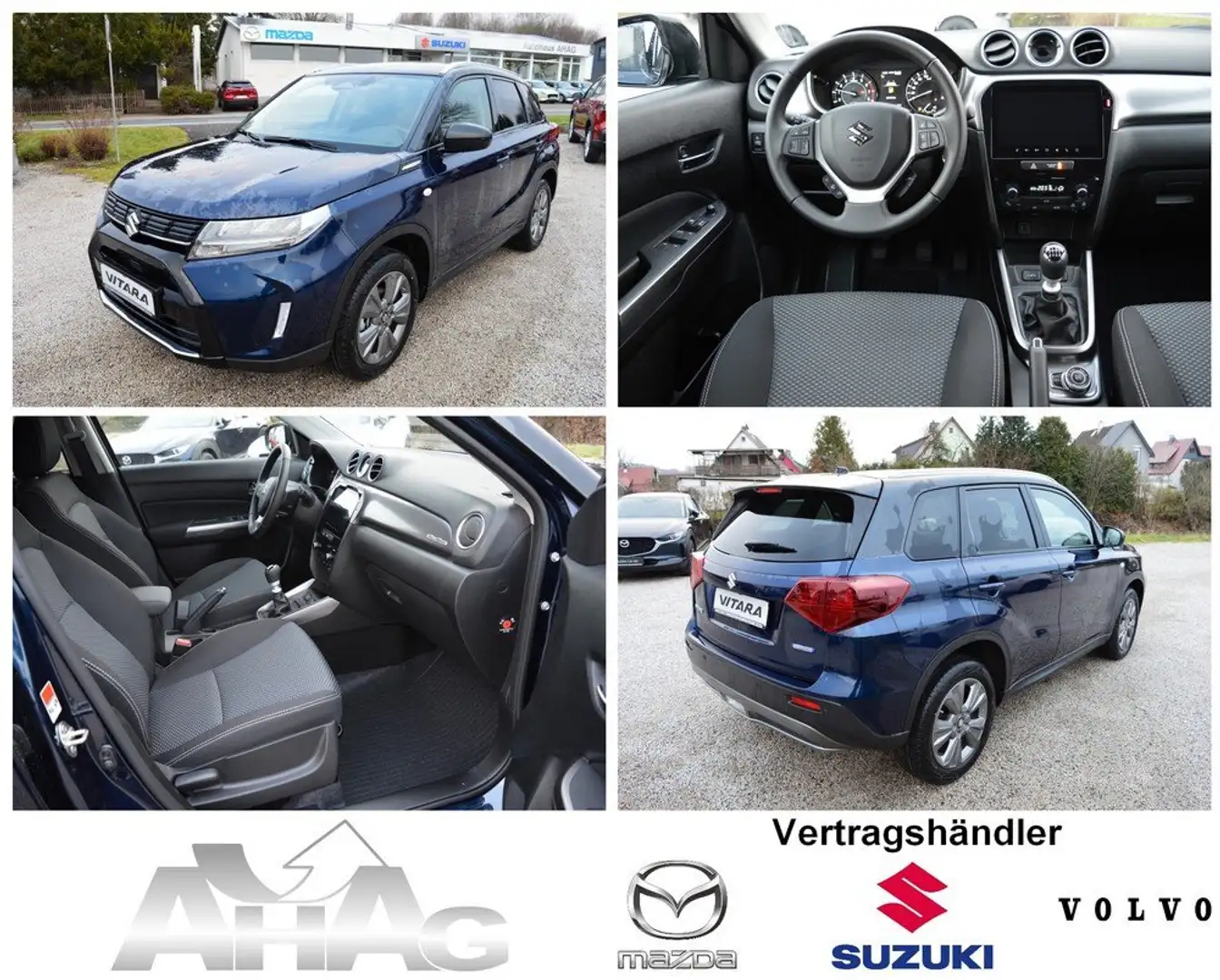 Suzuki Vitara 1.4 Hybrid Allgrip Comfort *ACC+LED+AHK* Blau - 1