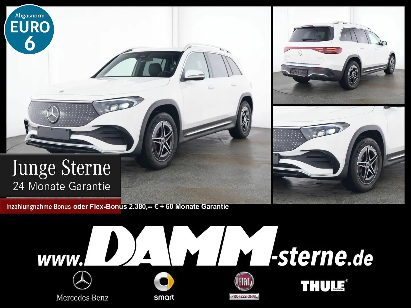 Mercedes-Benz EQB 350 EQB 350 4M AMG Line/WDG/70 kW/CarPlay/LED/+ Flex Weiß - 1