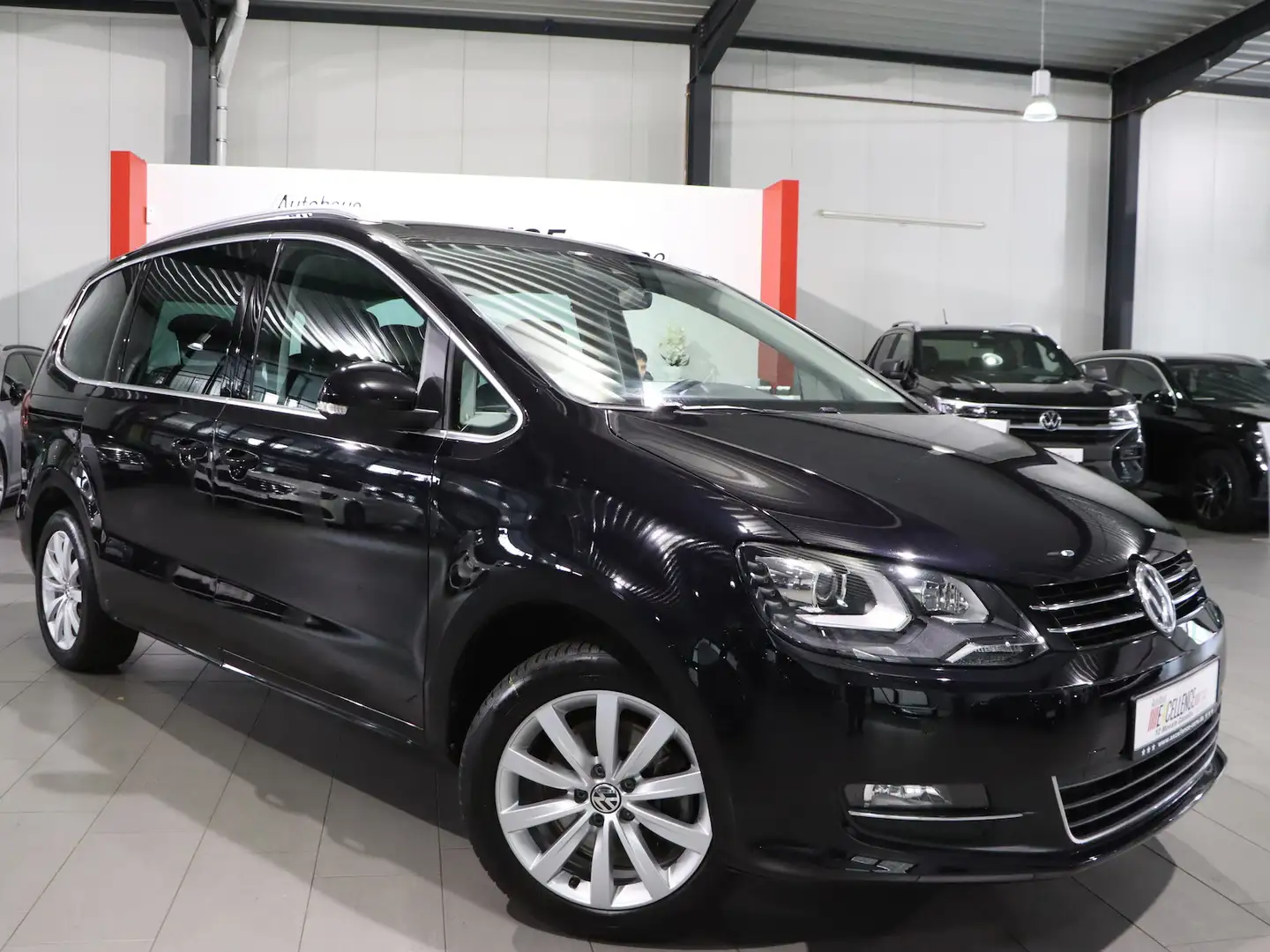 Volkswagen Sharan 1.4 TSI BUSINESS HIGHLINE / XENON / TOP Schwarz - 2