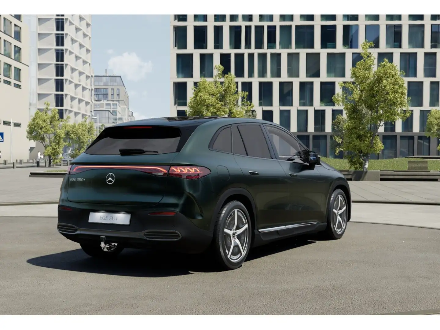 Mercedes-Benz EQE SUV EQE 350+ SUV AMG-Sport/Pano/Burm/AHK/Night/Distr Grün - 2
