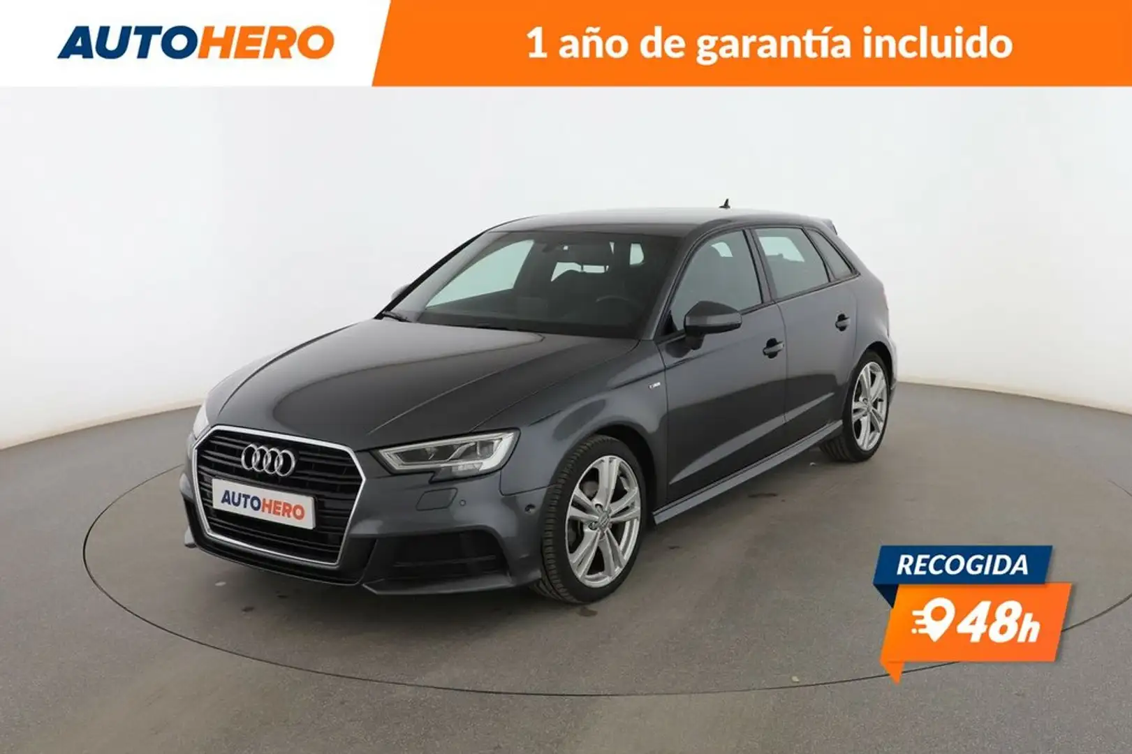 Audi A3 35 TFSI S line Sportback Gris - 1