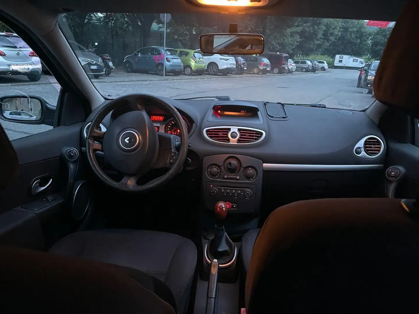 Renault Clio Clio III 2007 5p 1.2 16v (pack) Grigio - 2