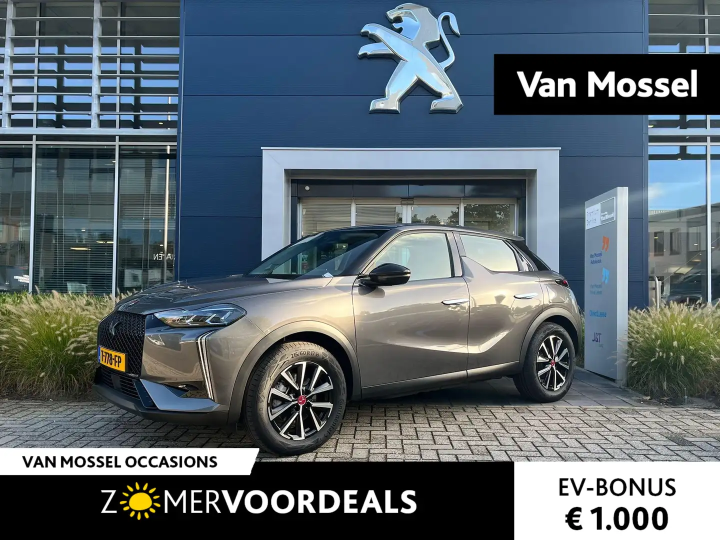 DS Automobiles DS 3 E-Tense Performance Line 54 kWh | Half-Leder | Nav Gris - 1