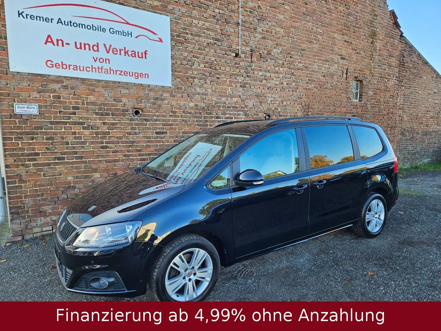 SEAT Alhambra 2.0 Style | Zahnriemen neu | 7-Sitzer Schwarz - 1