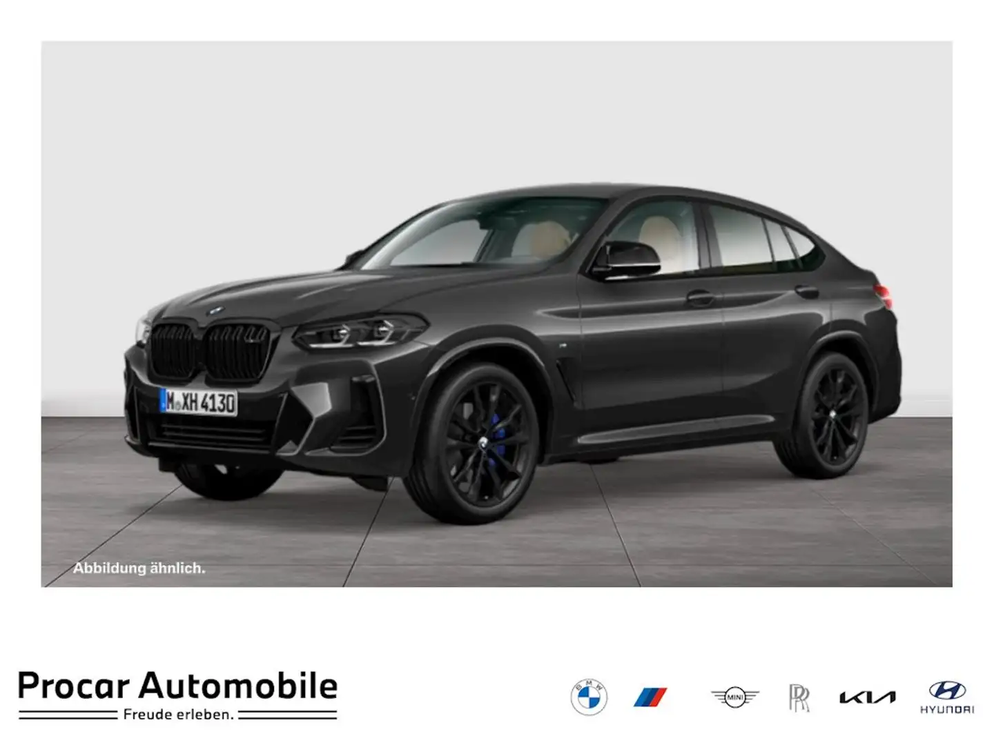 BMW X4 M 40i M Sport HuD+LED+Hifi+Memory+DAB+SHZ+Alarm Grijs - 1