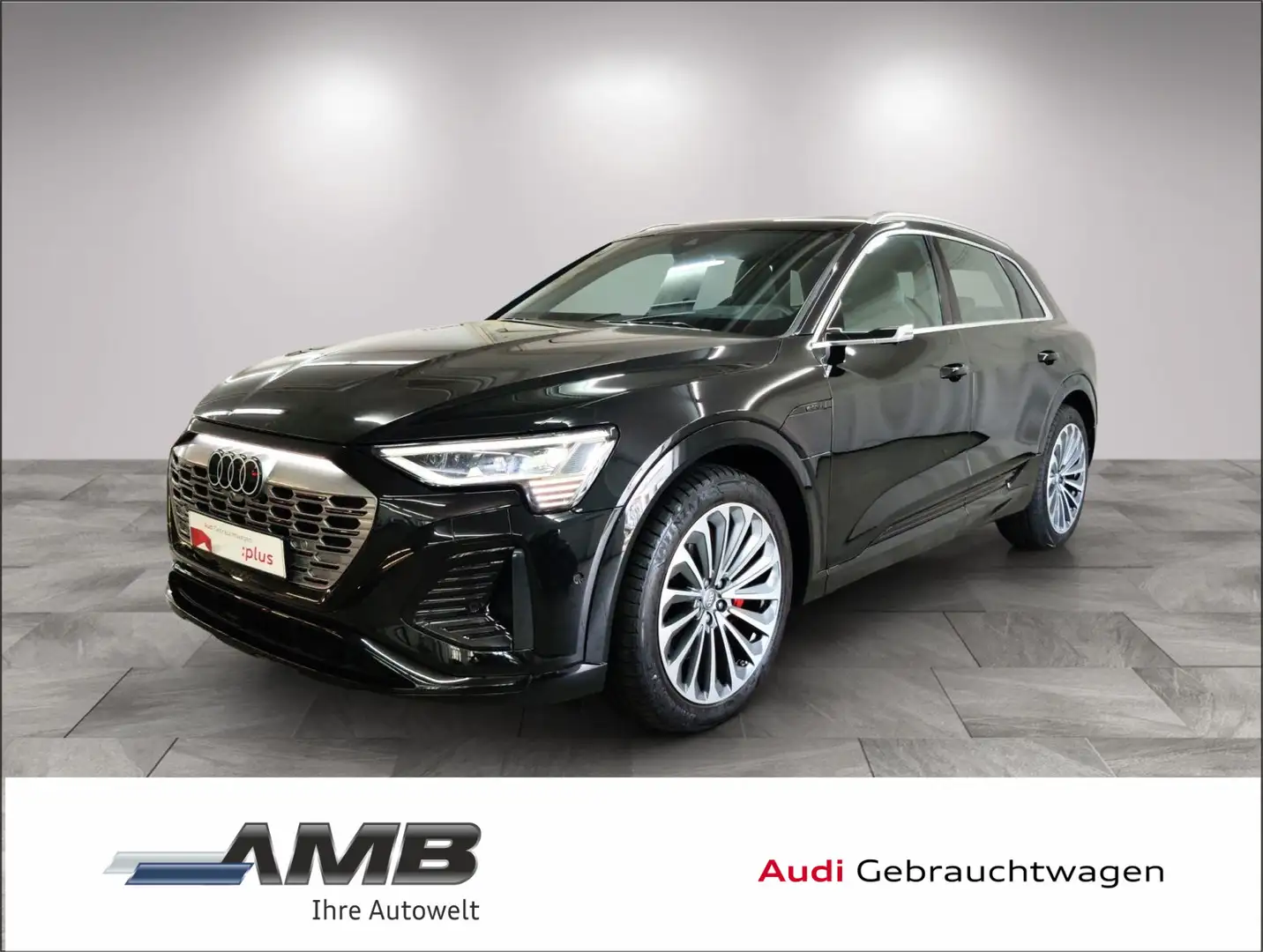 Audi Q8 e-tron S line 55 Matrix/Assist+/virt.Spiegel/ Noir - 1