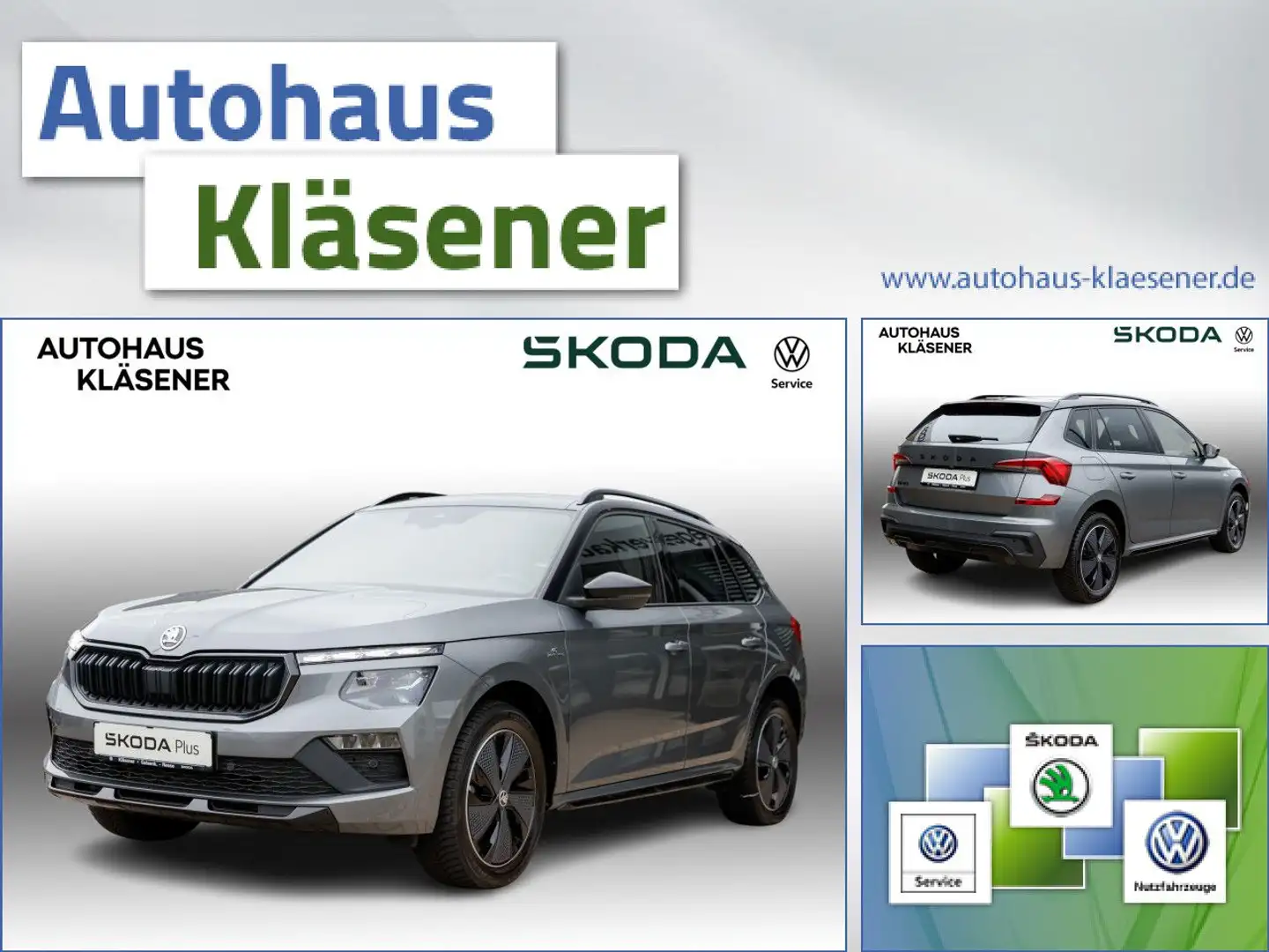 Skoda Kamiq Monte Carlo DSG NAVI MATRIX KAM BSD ACC DCC Grigio - 1