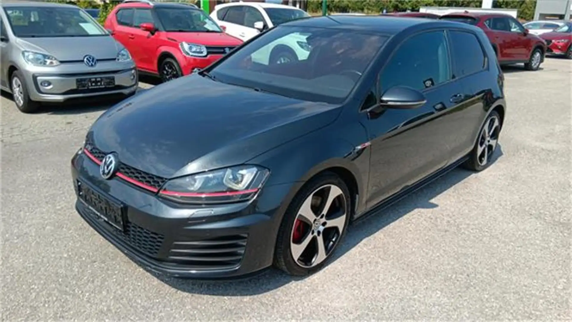 Volkswagen Golf GTI 2,0 TSI DSG mit viel Sonderausstattung Grau - 1