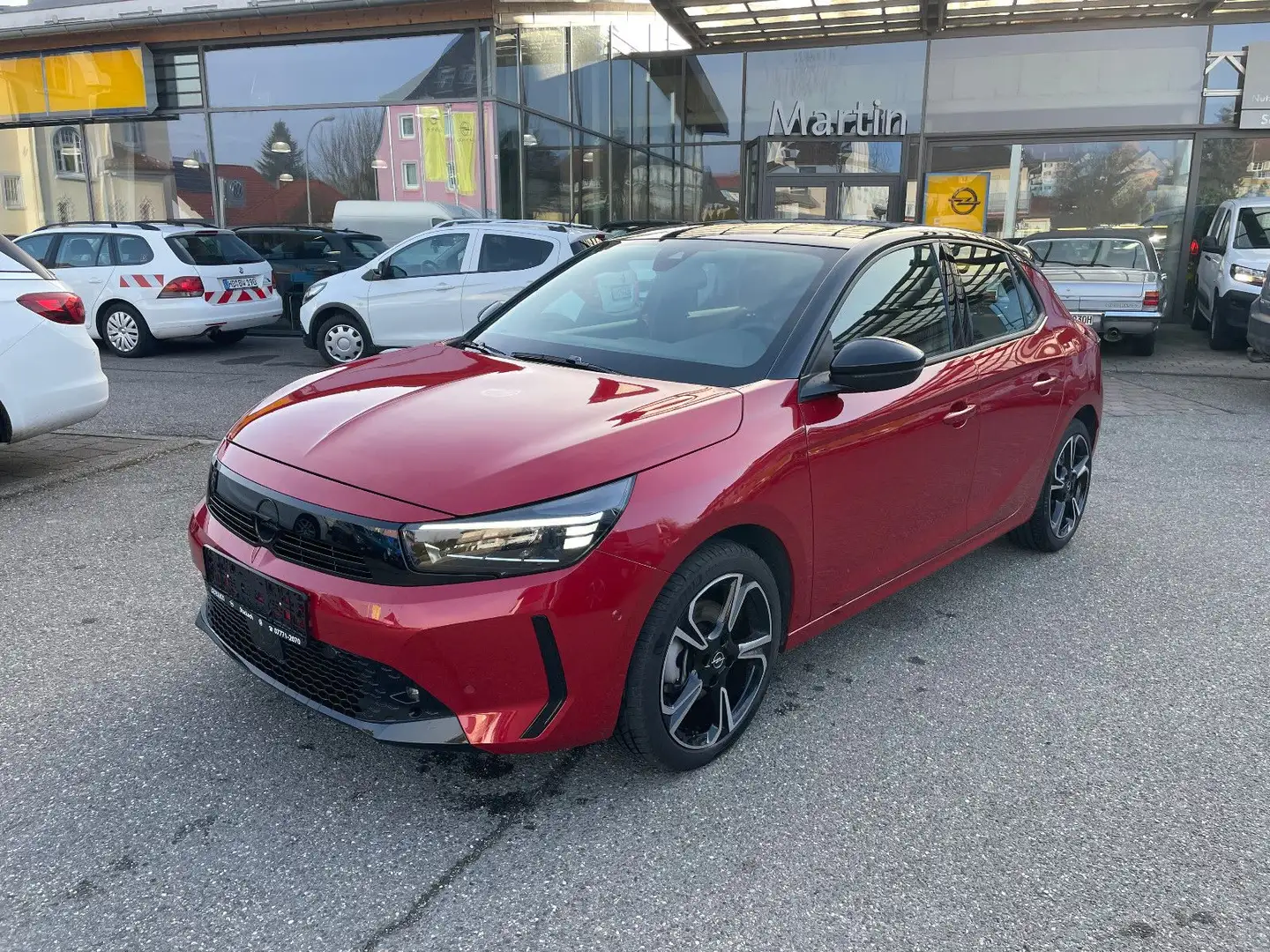 Opel Corsa F 5-türig 1.2 Turbo GS Automatik Rot - 1