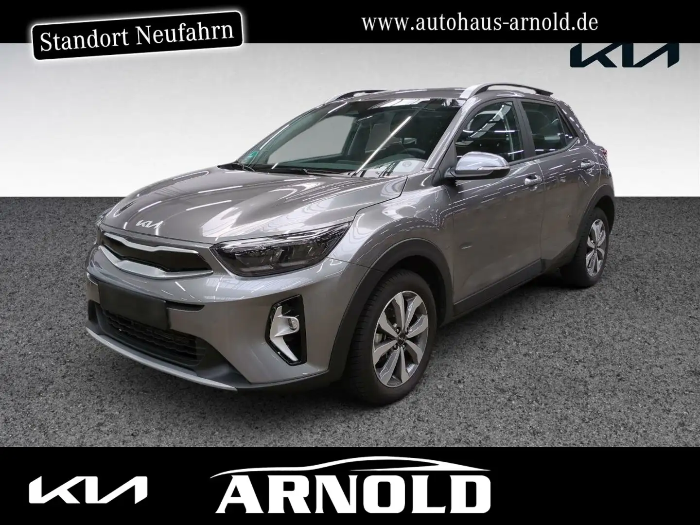 Kia Stonic Stonic 1.0 T-GDI VISION Kamera Sitzhzg. LED !! BC Grau - 1