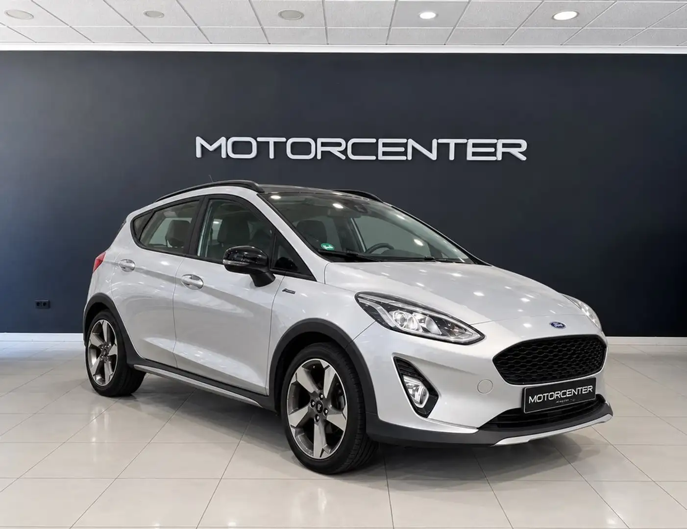 Ford Fiesta 1.0 EcoBoost S/S Active 85 Gris - 1