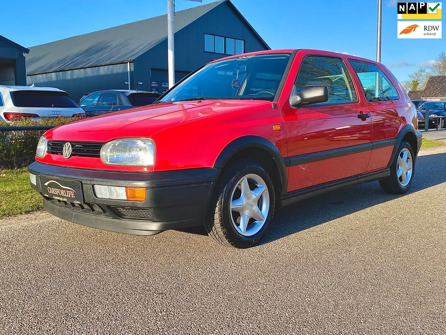 Volkswagen Golf 2.0 CL Rabbit Kırmızı - 1