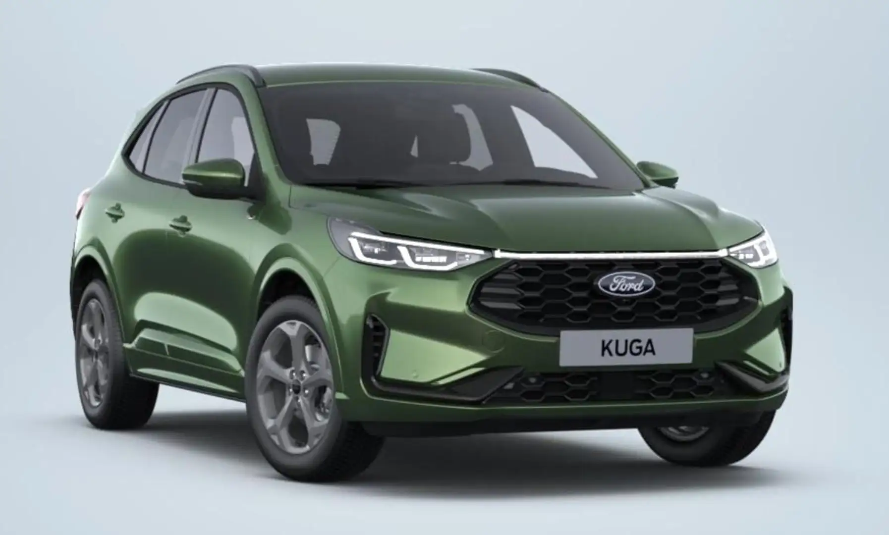 Ford Kuga ST-Line 2.5 FHEV 4x4+Sitzheizung hinten 135 kW ... Grün - 1