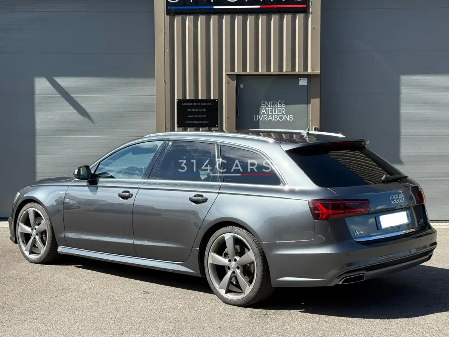 Audi A6 3.0 V6 TDI 272 cv BVA S-Line Gris - 2