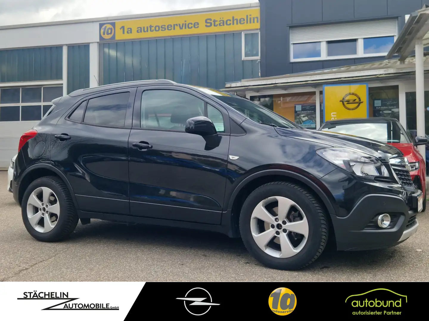 Opel Mokka Mokka 1.4T LPG Edition,PDC,S&LHZ,KLIMA Schwarz - 1