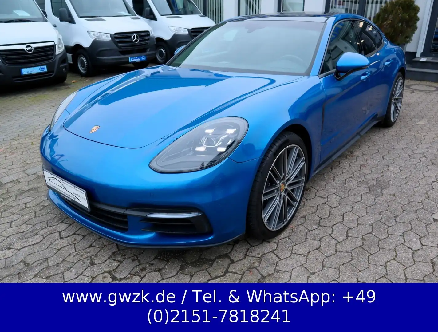 Porsche Panamera 4 Allrad / Panorama / Luftfahrwerk/NAVI Blau - 1