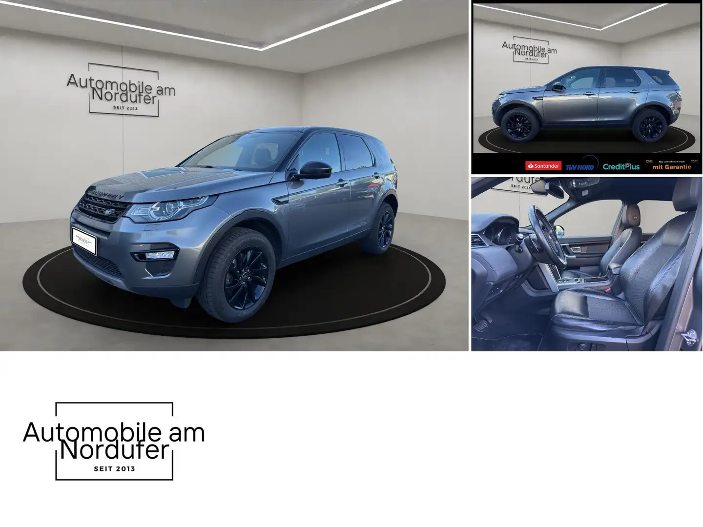 Land Rover Discovery Sport 2.0 Td4 SE AWD-2Hand-Leder-Navi-AHK-Panorama Grau - 2