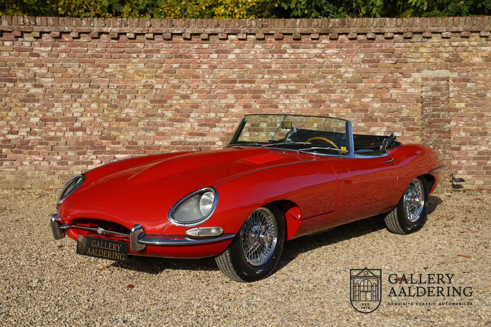 Jaguar E-Type Series 1 3.8 Roadster Matching numbers - Accompani Roşu - 1