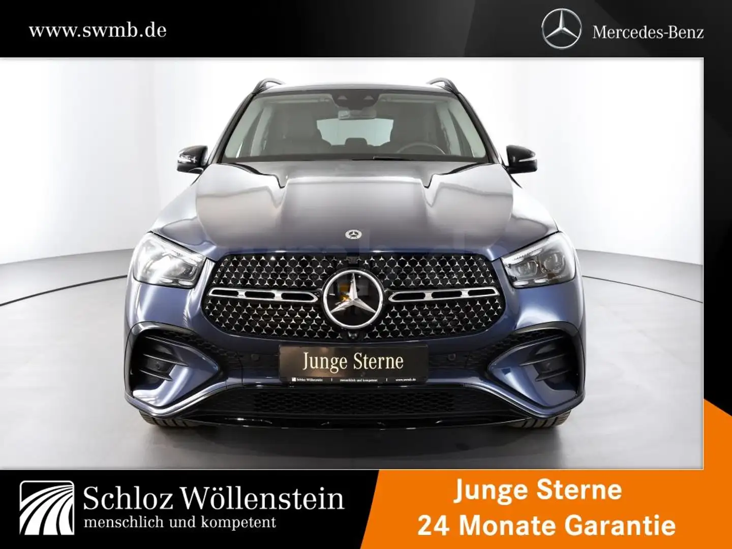 Mercedes-Benz GLE 300 d 4M AMG/MULTIBEAM/AHK/Fahrass+/AIRMATIC Blau - 2