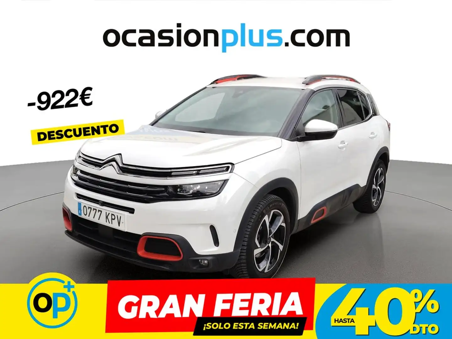 Citroen C5 Aircross BlueHDi S&S Shine EAT8 180 Blanco - 1