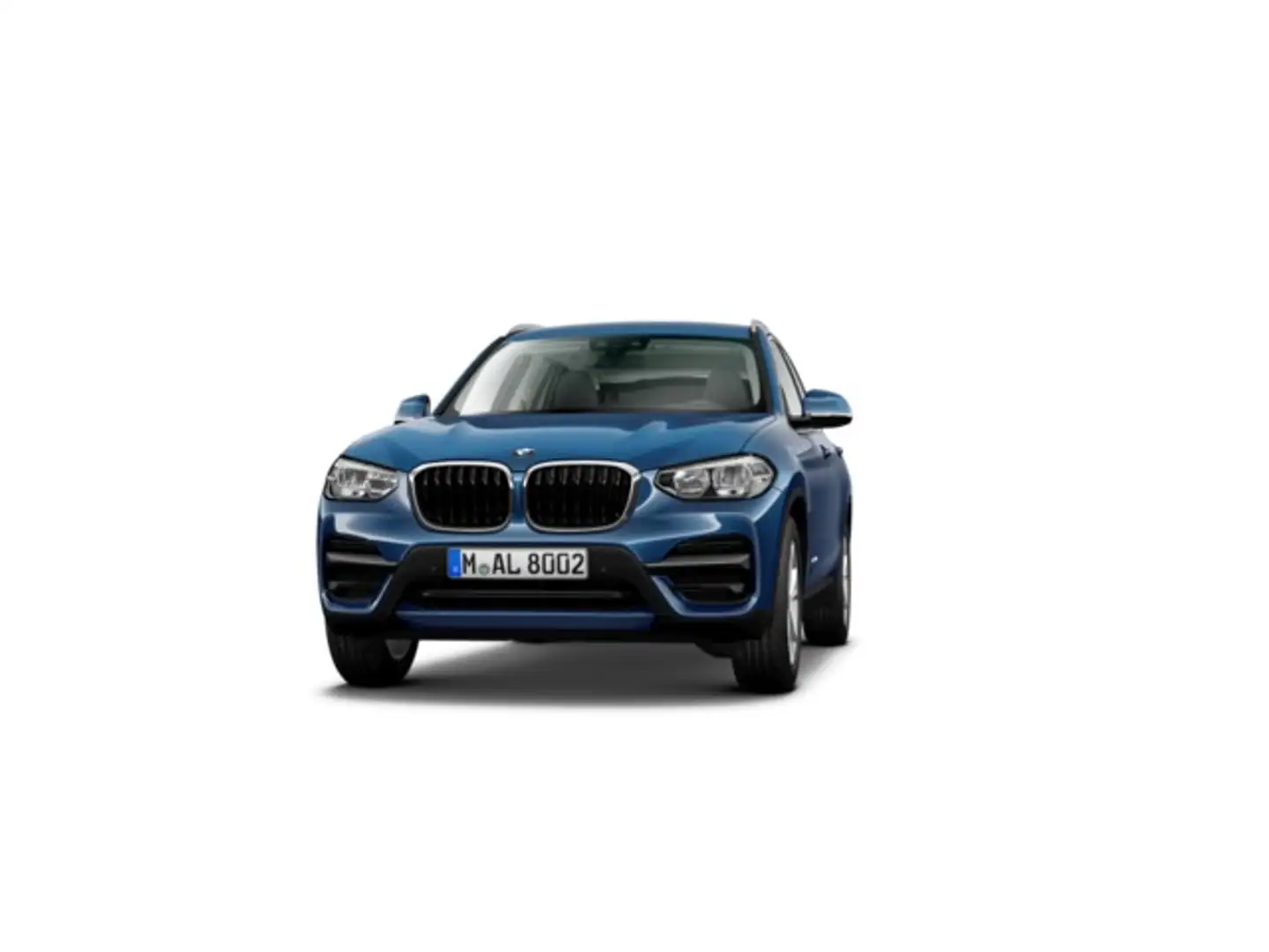 BMW X3 xDrive 20dA Blau - 1