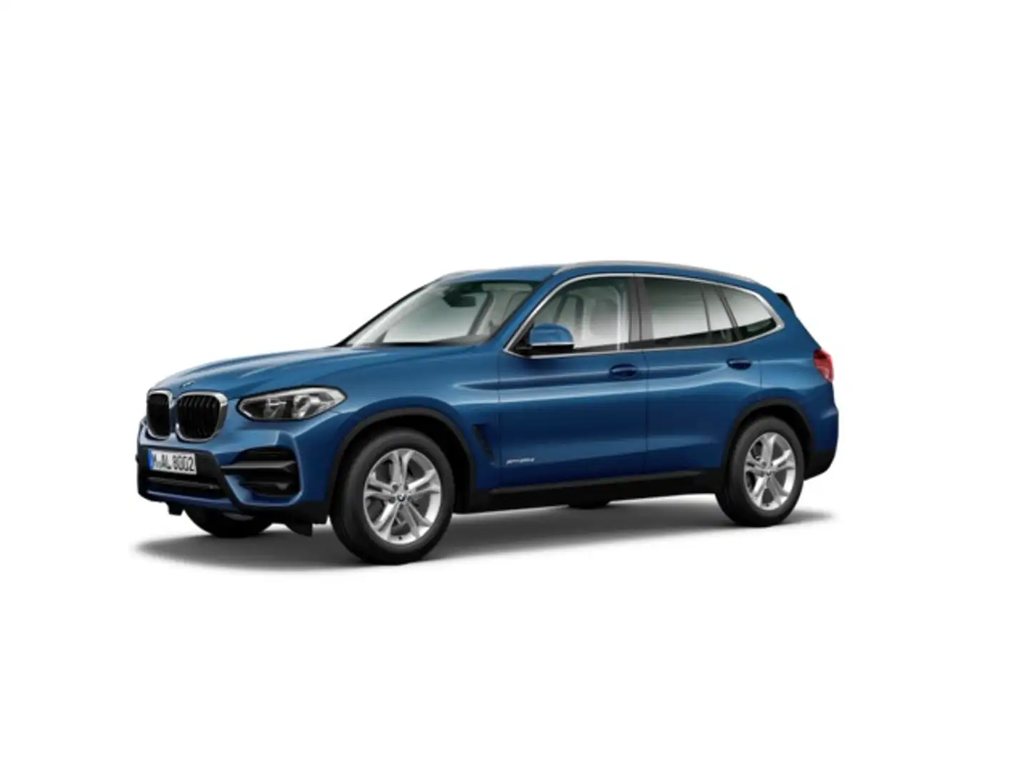 BMW X3 xDrive 20dA Blau - 2